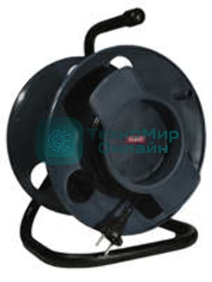 Удлинитель на катушке 1х20 м без заземл. 10А IP20 2.2 кВт с выносн. розеткой Союз 481S-2202