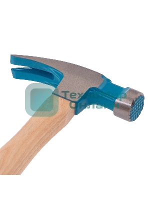 Молоток-гвоздодер Gross AMERICAN HICKORY 380 г, угол 75, магнит, обрезиненная рукоятка