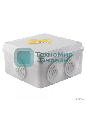 Рувинил 67051 Тусо.Коробка расп. для о/п, 120х80х50 мм, 6 вводов, IP55