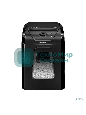 Шредер Fellowes PowerShred 12C FS-71201 DIN P-4, 4х40мм, 12лст., 18лтр.,Safety Lock