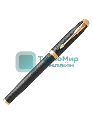 Ручка роллер Parker IM Premium T323 (CW1931660) Black GT, F, черные чернила, подарочная коробка