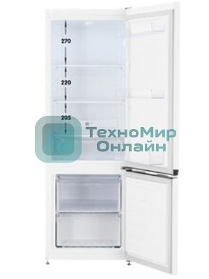 Холодильник Beko B1RCSK251W белый, двухкамерный 175/65л морозилка снизу