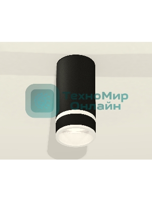 Светильник Ambrella Light XS8162005 SBK/FR черный песок/белый матовый GX53 (C8162, N8445)
