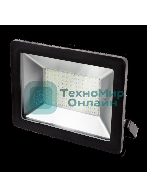 Прожектор светодиодный Gauss Elementary 100Вт 6600лм IP65 6500К черный ПРОМО