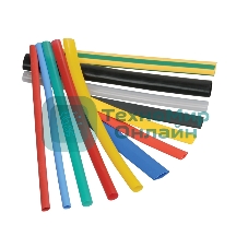 Трубка термоусадочная тонкостен. ТТУ-12/6 черный (уп.100м) IEK UDRS-D12-100-K02