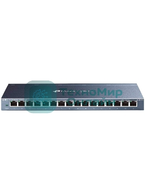 Коммутатор TP-Link TL-SG116 16-портовый гигабитный настольный коммутатор