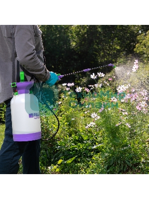 Опрыскиватель Palisad ручной усиленный с горловиной 5 литров с насосом шлангом и разбрызгиват.
