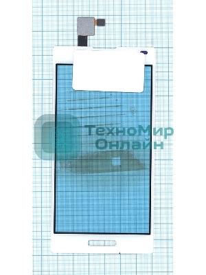 Сенсорное стекло (тачскрин) для LG Optimus L9 (P760), белое