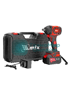 Гайковерт ударный аккумуляторный бесщет. CIWU-BL-20-600, Li-Ion, 20 В MTX