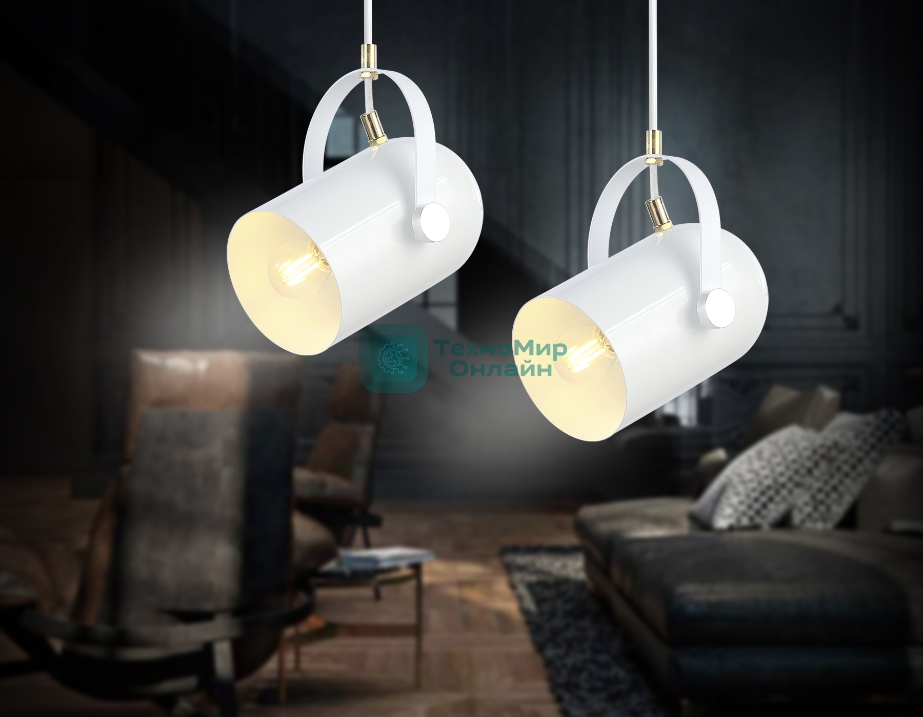 Светильник Ambrella light TR8205 WH белый E27 max 40W D117*1035