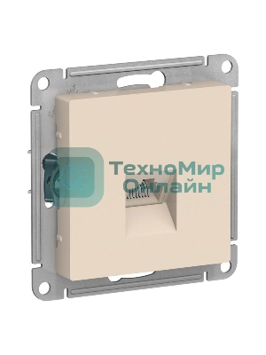Механизм розетки компьютерной AtlasDesign RJ45 беж. SchE ATN000283
