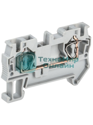 Клемма пружинная КПИ 2в-4 41А сер. IEK YZN11-004-K03