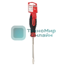 Отвертка шлицевая Rexant SL 6х125 мм, трехкомпонентная рукоятка, сталь S2