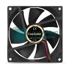 Вентилятор для корпуса ExeGate EX09225B4P-PWM черный, 92 мм, 2200 об/мин, 28 дБ, 4 pin