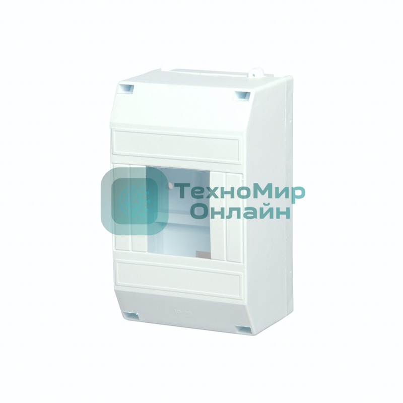 Бокс пластиковый КМПн Rexant 1/4 IP20 белый инд. штрих-код