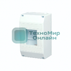 Бокс пластиковый КМПн Rexant 1/4 IP20 белый инд. штрих-код