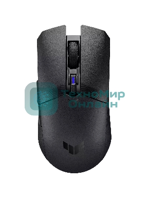 Мышь беспроводная ASUS TUF M4 WL черный, 12000 dpi, радиоканал, Bluetooth, USB, кнопки - 6