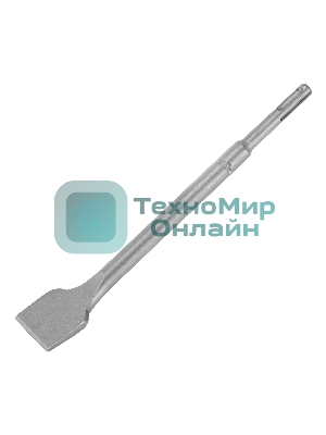Зубило плоское Matrix, 14 х 40 х 250 мм, SDS PLUS, отогнутое для снятия плитки
