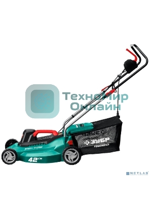 Газонокосилка сетевая, ш/с 420 мм, 11.3 кг ЗУБР 2000 Вт ГСЦ-42-2000