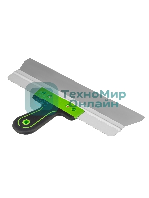 Шпатель фасадный Сибртех, нержавеющая сталь 420S45, 350 мм, двухкомпонентная рукоятка