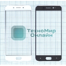 Защитное стекло для OPPO R9s белый