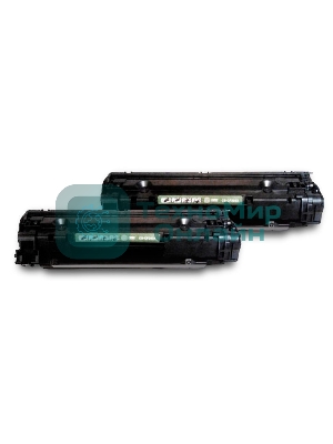 Картридж лазерный Cactus CS-CF283AD черный (1500 стр.) x2уп. для HP LJ Pro M125nw/M127fw