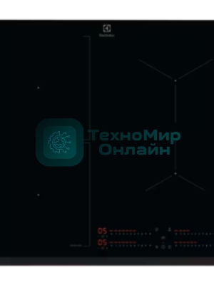 Индукционная варочная панель Electrolux CIS62450 на 4 конфорки, сенсорный слайдер DirectAccess, SenseCookBoil,Stop&Go, PowerBoost и Bridge, мощность: 7.8-11.7 кВт, независимая установка, размеры (ШхГ): 59x52 см,
