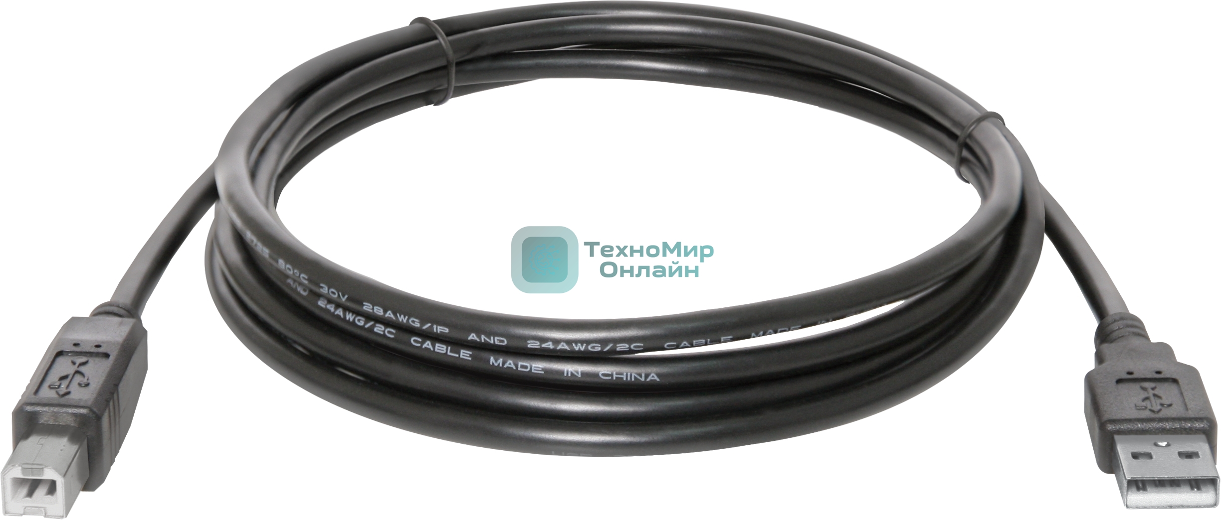 Кабель USB Defender USB04-10 USB2.0 AM-BM, 3.0м