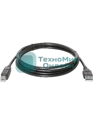Кабель USB Defender USB04-10 USB2.0 AM-BM, 3.0м