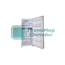 Холодильник Sharp SJ-XE55PMWH белый жемчуг двухкамерный 388/148л морозилка сверху, No Frost