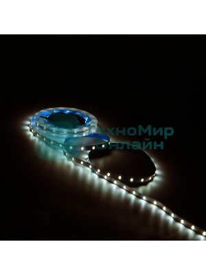 Лента светодиодная Gauss Elementary 2835 -SMD 4.8W 12V DC теплый белый IP20 (ZIP bag 5m)