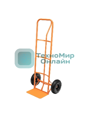 Тележка ручная Сибртех 2-х колесная НТ1805, г/п 150кг, п/н колеса d260мм, платформа 350x235