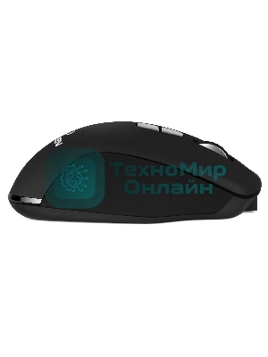 Мышь беспроводная SVEN RX-590SW черный, 1600 dpi, радиоканал, Bluetooth, USB, кнопки - 7