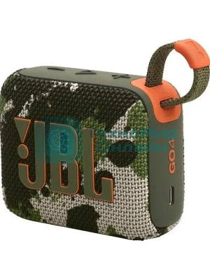 Портативная акустика JBL GO 4, камуфляж