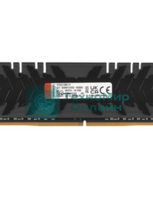 Оперативная память Kingston Fury Renegade, DDR4, 16GB (1x16GB), 3200MHz, CL16, DIMM, с радиатором, RGB, серебристый/черный