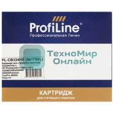 Картридж струйный ProfiLine PL-CB324HE №178XL для принтеров HP Photosmart C5380/C5383/C6380/C6383/D5460/D5463/Premium Fax/Pro B8553 Magenta водн
