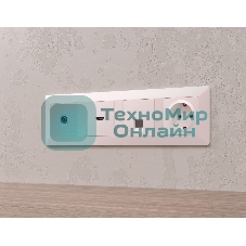 Лицевая панель ALFA (Жемчуг) для HDMI розетки QUANT AP2140