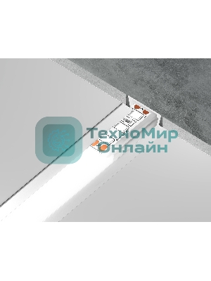 Алюминиевый профиль Ambrella light GP1001WH белый 2000*21.5*6.8