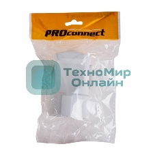 Розетка переносная б/з белая 10 А PROCONNECT