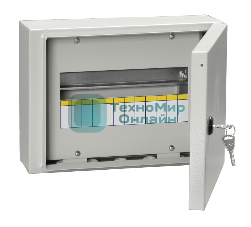 Корпус металлический IEK MKM11-N-12-54-Z ЩРн-12з-0 У2 IP54