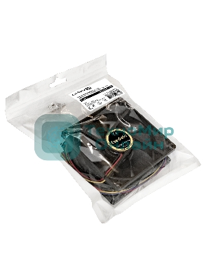 Вентилятор для корпуса ExeGate EX09225B4P-PWM черный, 92 мм, 2200 об/мин, 28 дБ, 4 pin