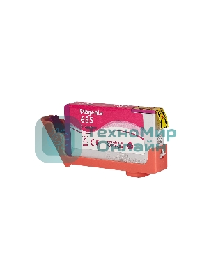 Картридж струйный Sakura CZ111AE (№655 Magenta) для HP, пурпурный, 11 мл., 600 к.