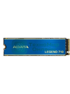 Накопитель SSD ADATA LEGEND 710, 2Tb, PCIe 3.0 x4, M.2 2280, NVMe, R/W 2400/1800, с радиатором