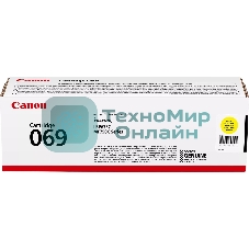 Картридж лазерный Canon 069Y (5091C002) желтый (2000 стр.) для Canon MF752Cdw/754Cdw, LBP673Cdw