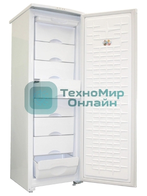 Морозильная камера Саратов 170, белый, 180л 8 ящиков