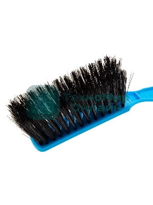 Набор Palisad Home: совок с кромкой 330x225 мм и щетка-сметка 285 мм, голубой