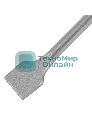 Зубило плоское Matrix, 14 х 40 х 250 мм, SDS PLUS, отогнутое для снятия плитки
