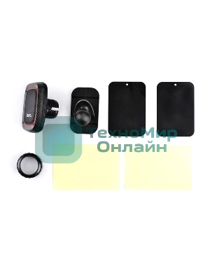 Автомобильный держатель для смартфона Hoco CA24, торпедо, магнитный, черный