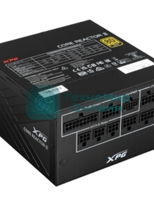 Блок питания ADATA XPG CORE REACTOR II 1200 (COREREACTORII1200G-BKCEU), 1200Вт, 80 PLUS Gold, 135мм, модульный, черный