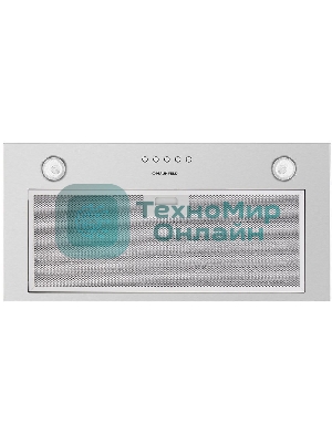 Вытяжка встраиваемая Maunfeld Crosby SINGL 60 нержавеющая сталь, 60 см, 850 куб. м/ч, 48 дБ